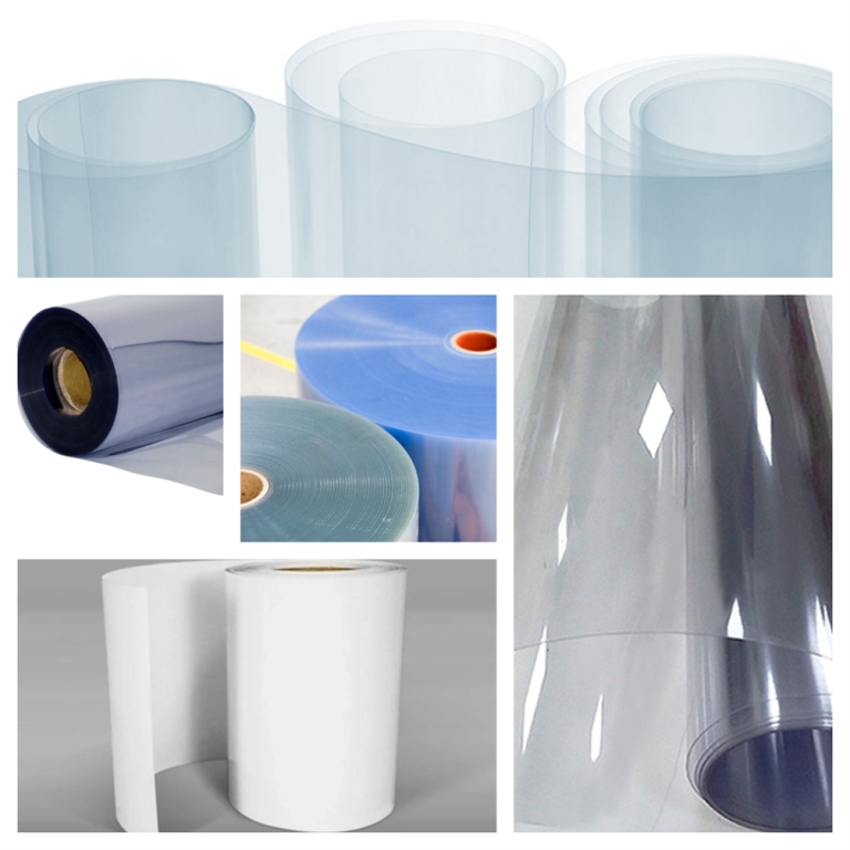 "Clear PVC plastic sheeting and film rolls for thermoforming applications - Plastvac vacuum forming materials"